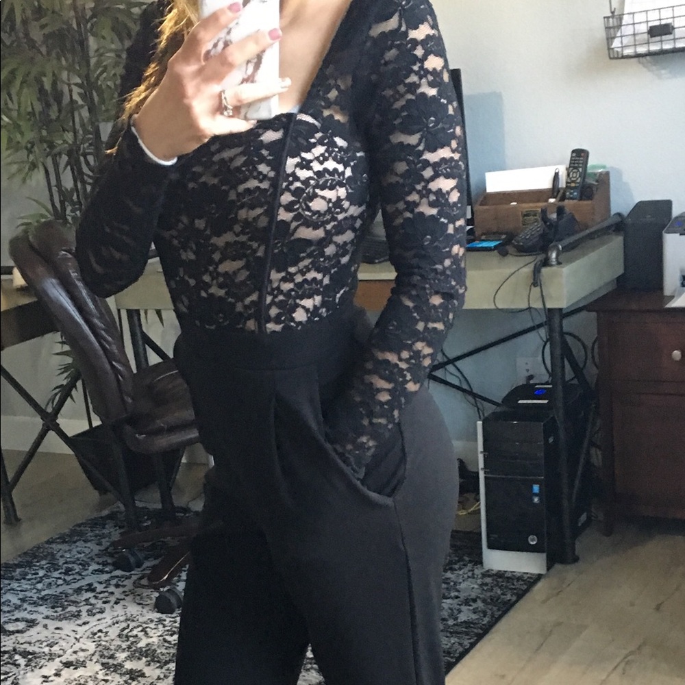 Lace romper